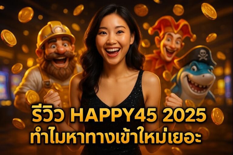 รีวิว HAPPY45 2025 ทำไมหาทางเข้าใหม่เยอะ